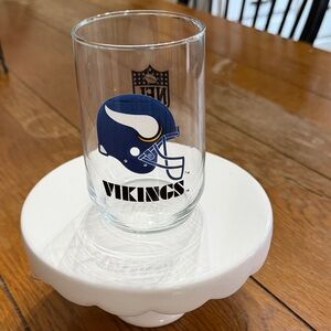 Vikings NFL Glass Tumbler